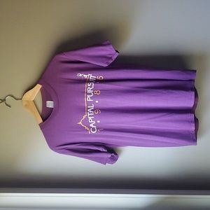 80's Soft Vintage Purple T Shirt Tee Size Large